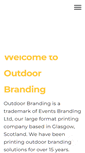 Mobile Screenshot of outdoorbranding.co.uk